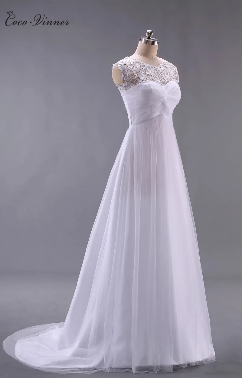 Европейское Новое модное богемное пляжное свадебное платье с двойным плечом плюс размер с высокой талией, свадебное платье es W0196