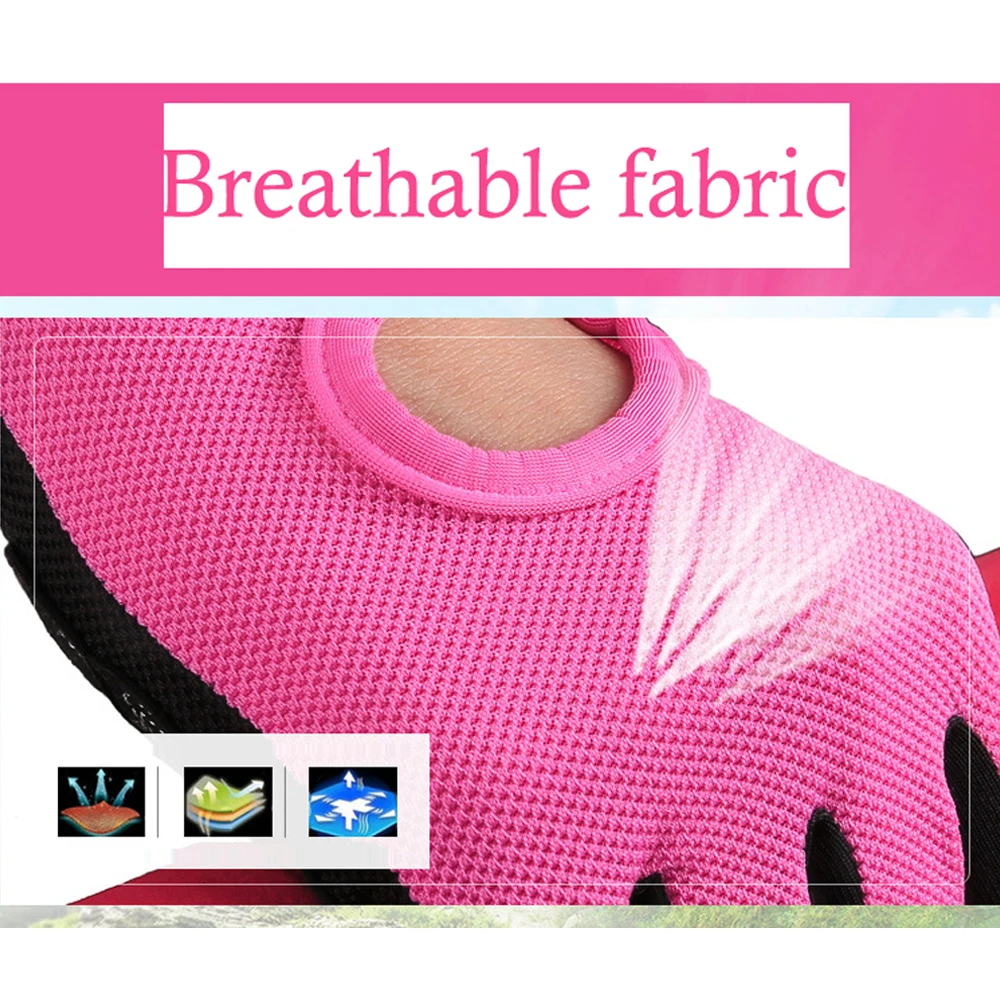 Anti-skid Half Finger Exercise Gloves Sports Body Building Training Wrist Gloves Fitness Weightlifting Dumbbell Crossfit Gloves