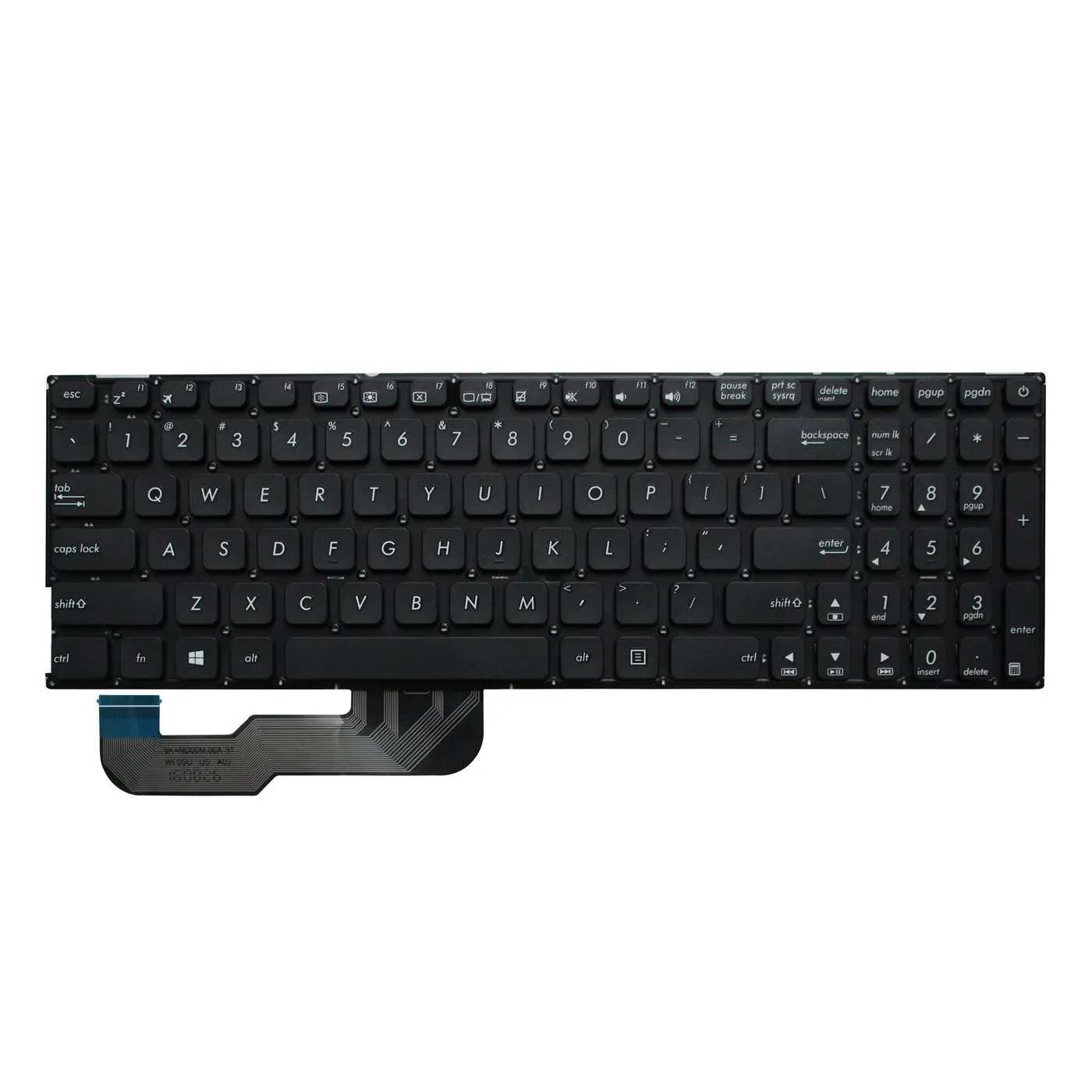 Replacement Keyboard for ASUS VivoBook Max X541 X541SA X541SC Series Laptop No Frame