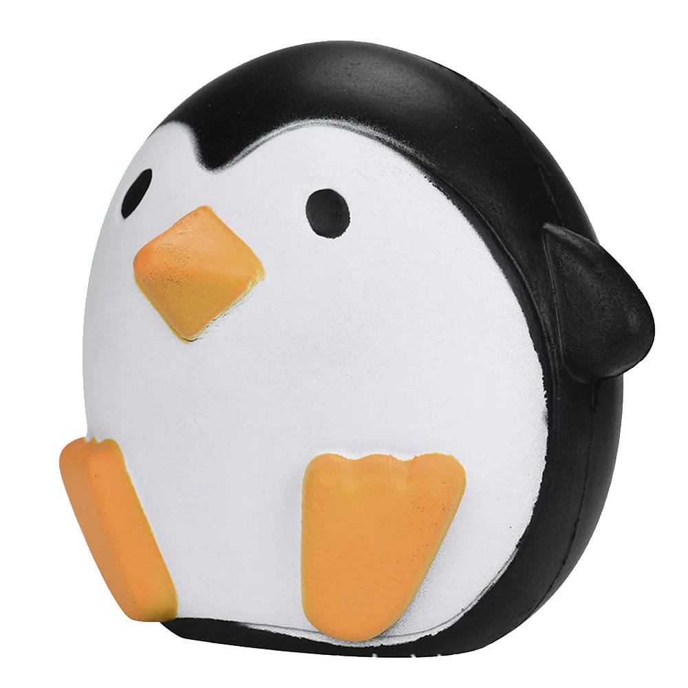 Hot Simulation Kawaii Soft Cute Penguin Pet Squishy Squeeze Toy Slow Rising for Children Relieves Stress Anxiety Attention