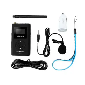 

TM-600M Transmitter for Church Translation with 8GB Memory Card Portable FM Transmitter Tour Guide System Support AUX Input r20