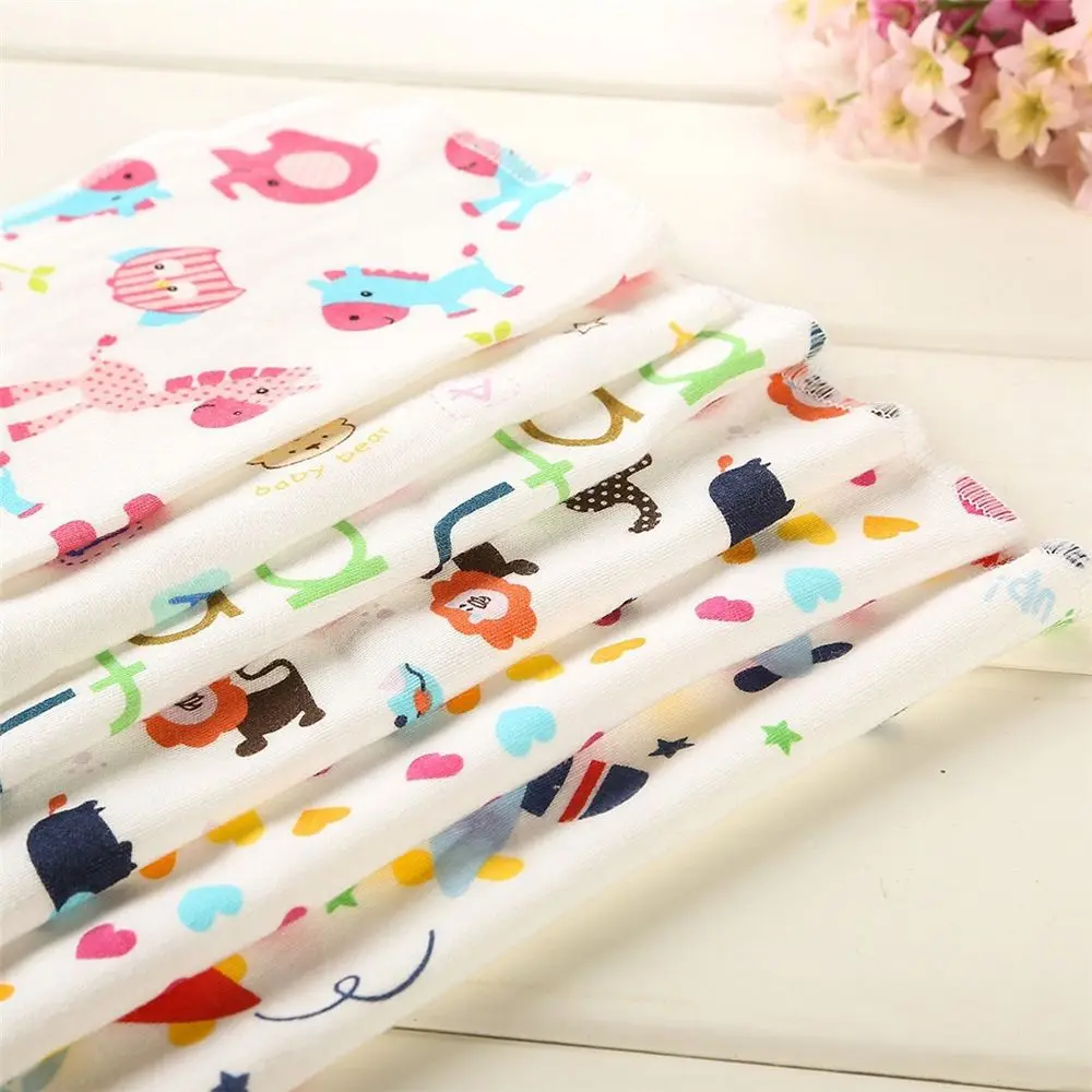 

6pcs/set Cartoon Towels handkerchief Kerchief Baby Swaddle Blanket Sheet Bath Towel Robe Easy Wrapping Face Hand Bathing Towel