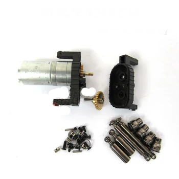 

1Set 370 Motor Reverse Gearbox Gear Box Metal Tooth with Drive Shaft for RC Car Model WPL FJ40 C34 Upgrade Modify Parts
