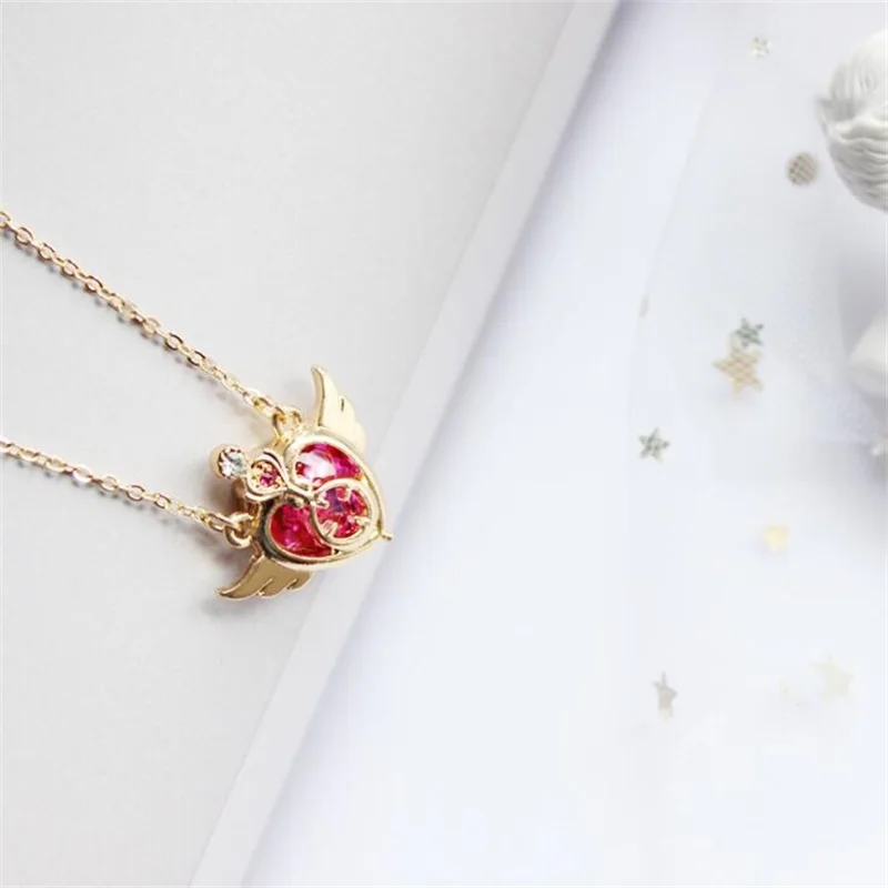 Anime Sailor Moon Ami Regresa Metal Pendant Necklace Cosplay Jewelry