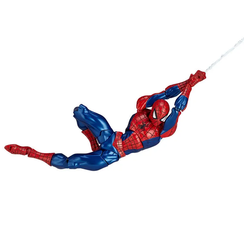 Новинка хит 16 см Человек-паук Мстители подвижные фигурки игрушки кукла Спайдермен Рождественский подарок с коробкой 2,0