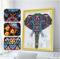 2019 Новое поступление 5D diy Алмазная вышивка мозаичный узор животное слон