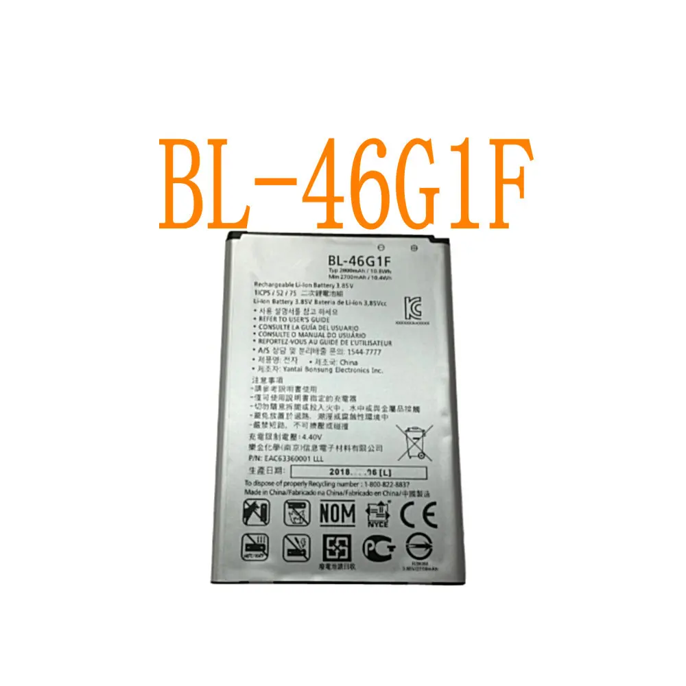 BL-46G1F 2800 мАч сменная батарея внутренняя батарея для LG версия K10 LG BL-46G1F BL46G1F