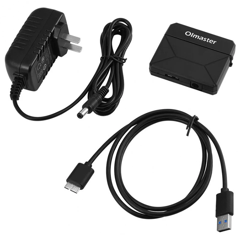 Oimaster США Plug Usb 3,0 Micro-B до 3,5 дюймов Sata Hdd и Ssd адаптер конвертер жесткого диска