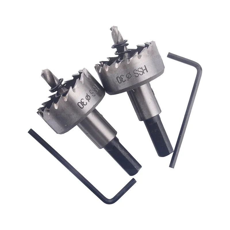Durable HSS Drill Bit Hole Saw Set 12-50mm Stainless Steel Metal Alloy Tool Durable HSS Drill Bit Hole Saw Set 12-50mm Stainless Steel Metal Alloy Tool