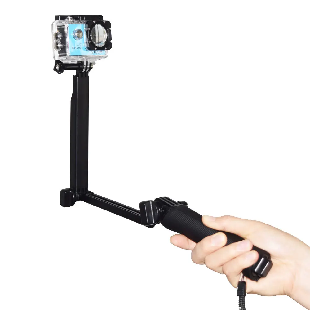 

Go Pro Accessories Way Monopod Mount Camera Grip Extension Arm Tripod for Hero 5 4 2 3 3+ SJ4000 SJ5000X SJ6 Sport Action Camera