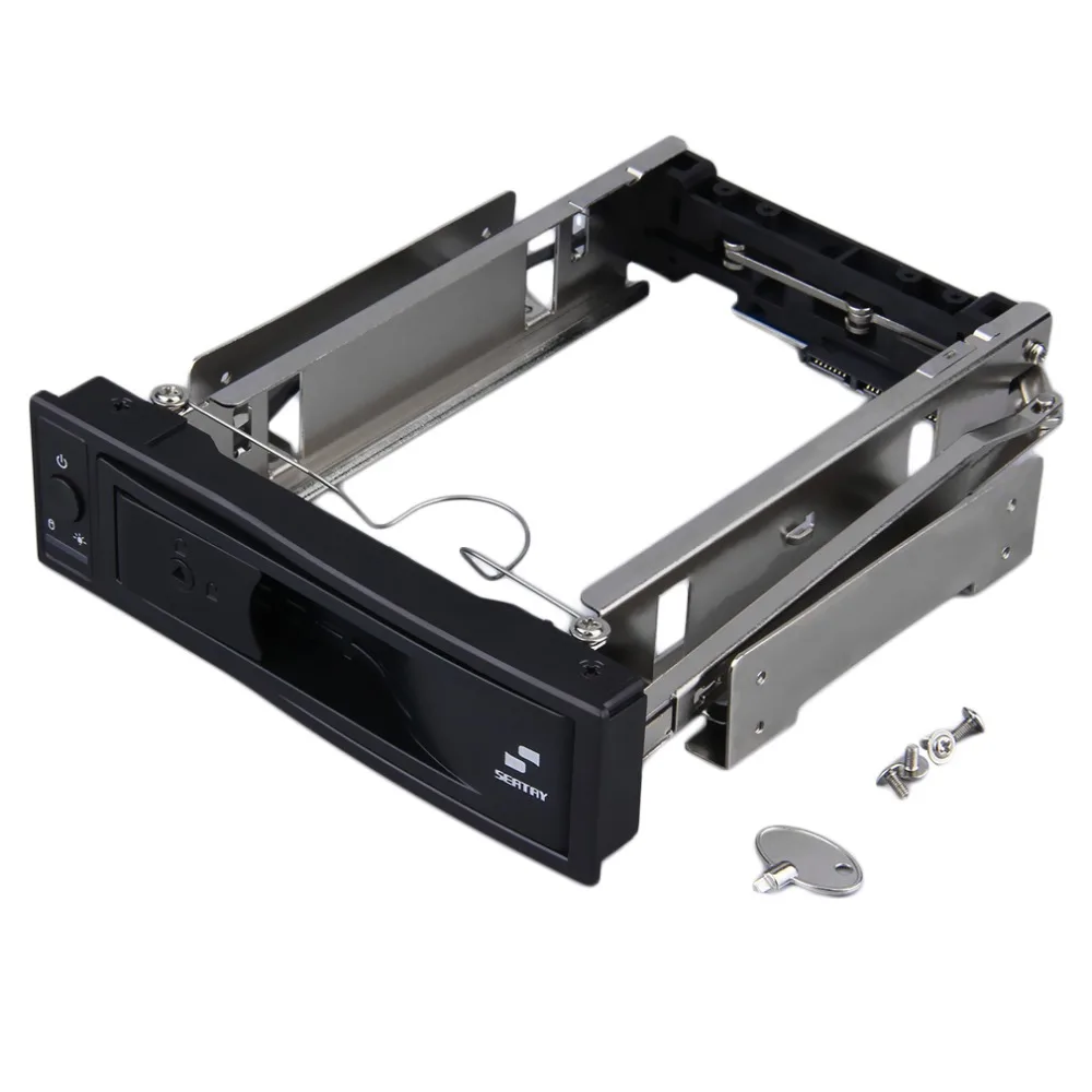 

Seatay High Quality 3.5 inch HDD SATA Hot Swap Internal Enclosure Mobile Rack with Key Lock Hot Sale in stock!!!