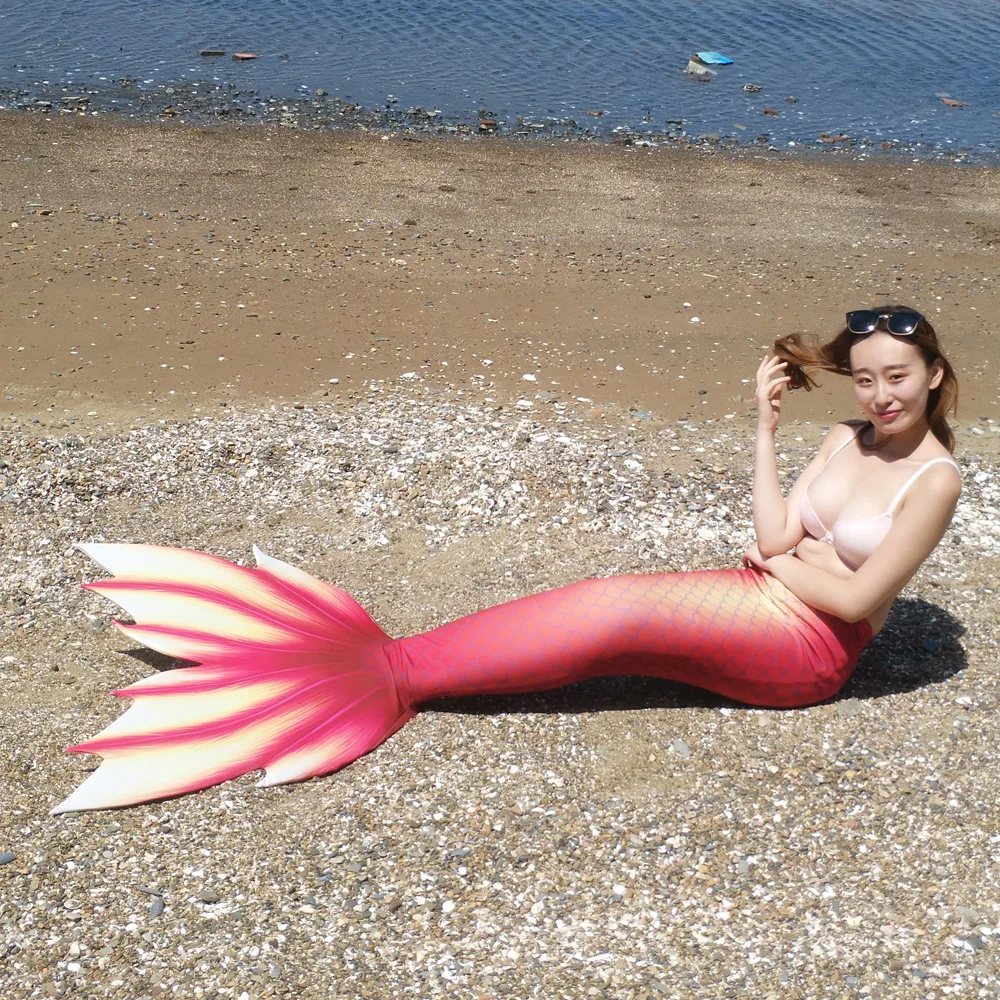 

Adults Mermaid Tail with Monofin Swimmable Filpper for Kids Mermaid Cosplay Costumes Swimming Swimwear Costumes Contact Us