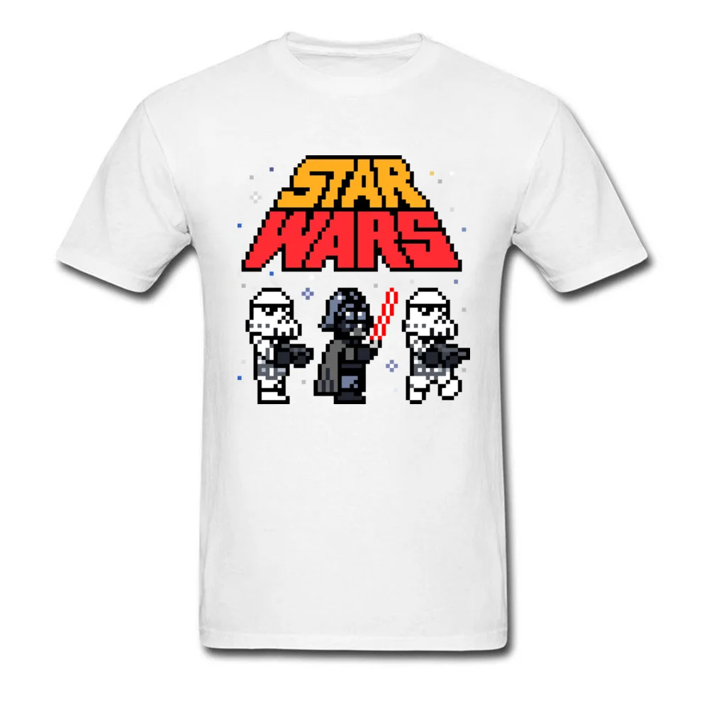 

2018 Popular Custom Tops Shirts O-Neck Star Wars Imperial 8 Bit Cotton Fabric Men T Shirts Group The Cure Wehrmacht Tops Shirt