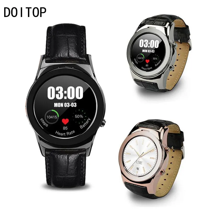 

DOITOP LW01 Smart Watch Heart Rate Monitor Dial/Answer Call Smartwach Wristwatch Sleep Monitor Pedometer For IOS Android O4