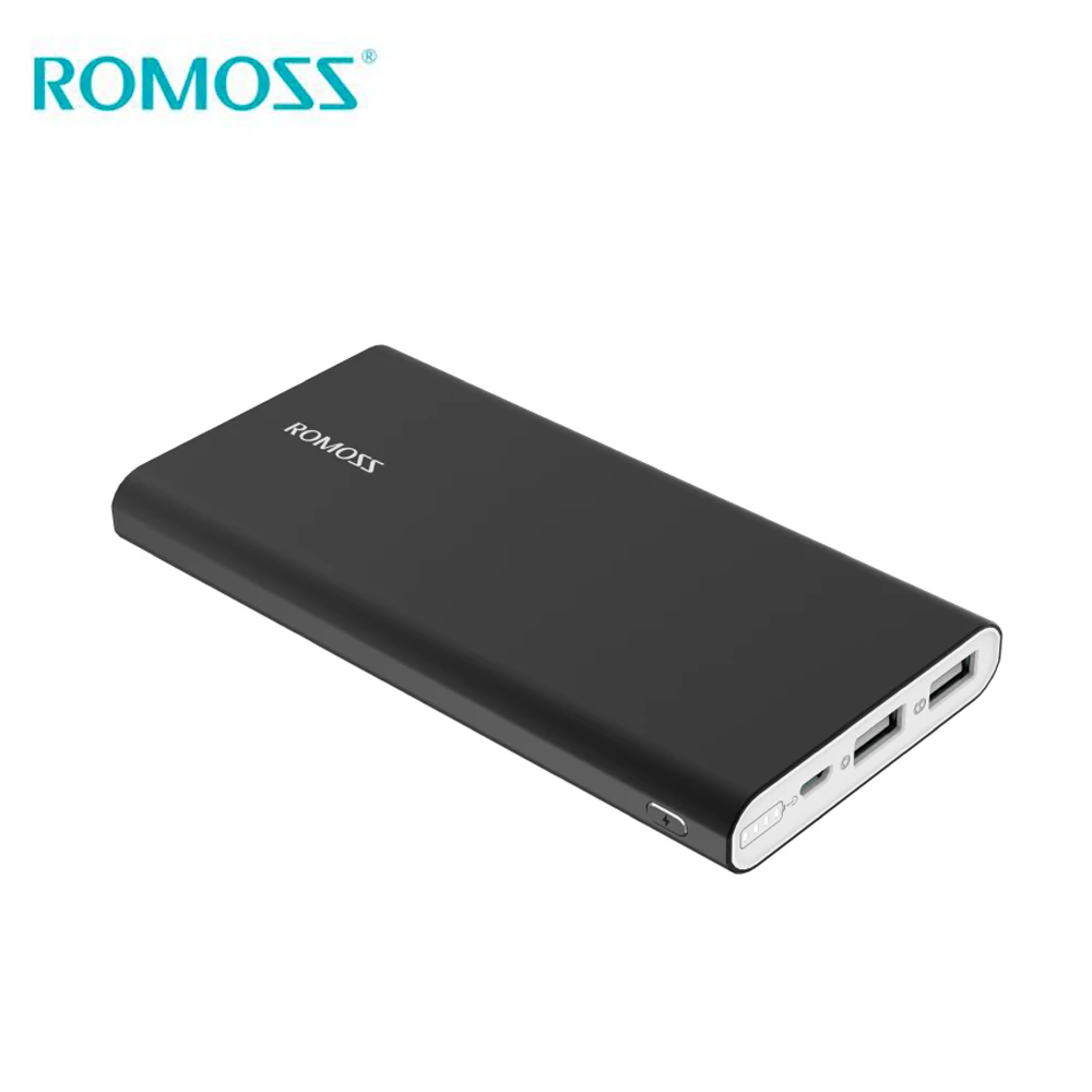 ROMOSS RT10 портативное зарядное устройство 10000 мАч внешний аккумулятор для