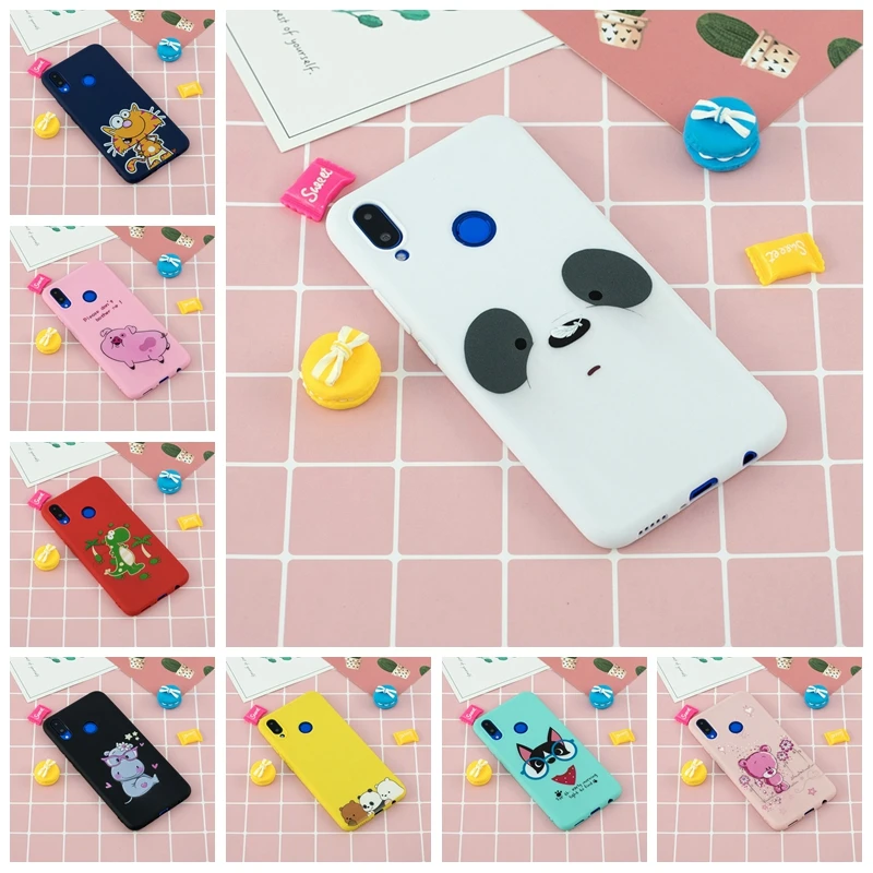 

For Hawei Honor 8X Case Soft Silicone Cartoon Phone Back Cover For Huawei Honor 8X Case For Etui Hawei Honor 8X 8 X X8 Case