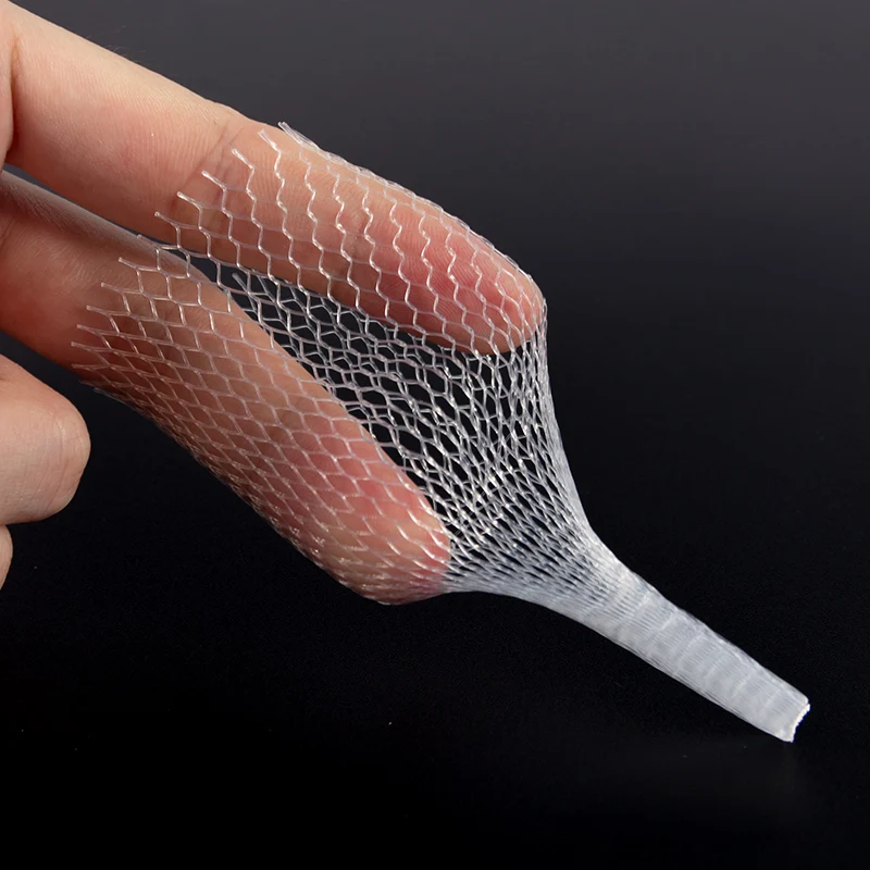 

Anmor 50PCS /Lot Protectors Makeup Brushes Protector For Brush Collection High Quality Protective Cover Elastic Net Guard