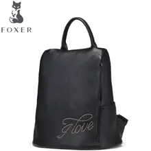 FOXER2017 luxury fashion high-end leather casual ladies shoulder bag brand-name products 100% high-quality women’s well-kn