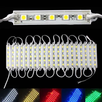

Hot Sale 5 SMD 5050 LED Module Light Waterproof Hard Strip Bar Light Lamp 12V 5 Color #58338