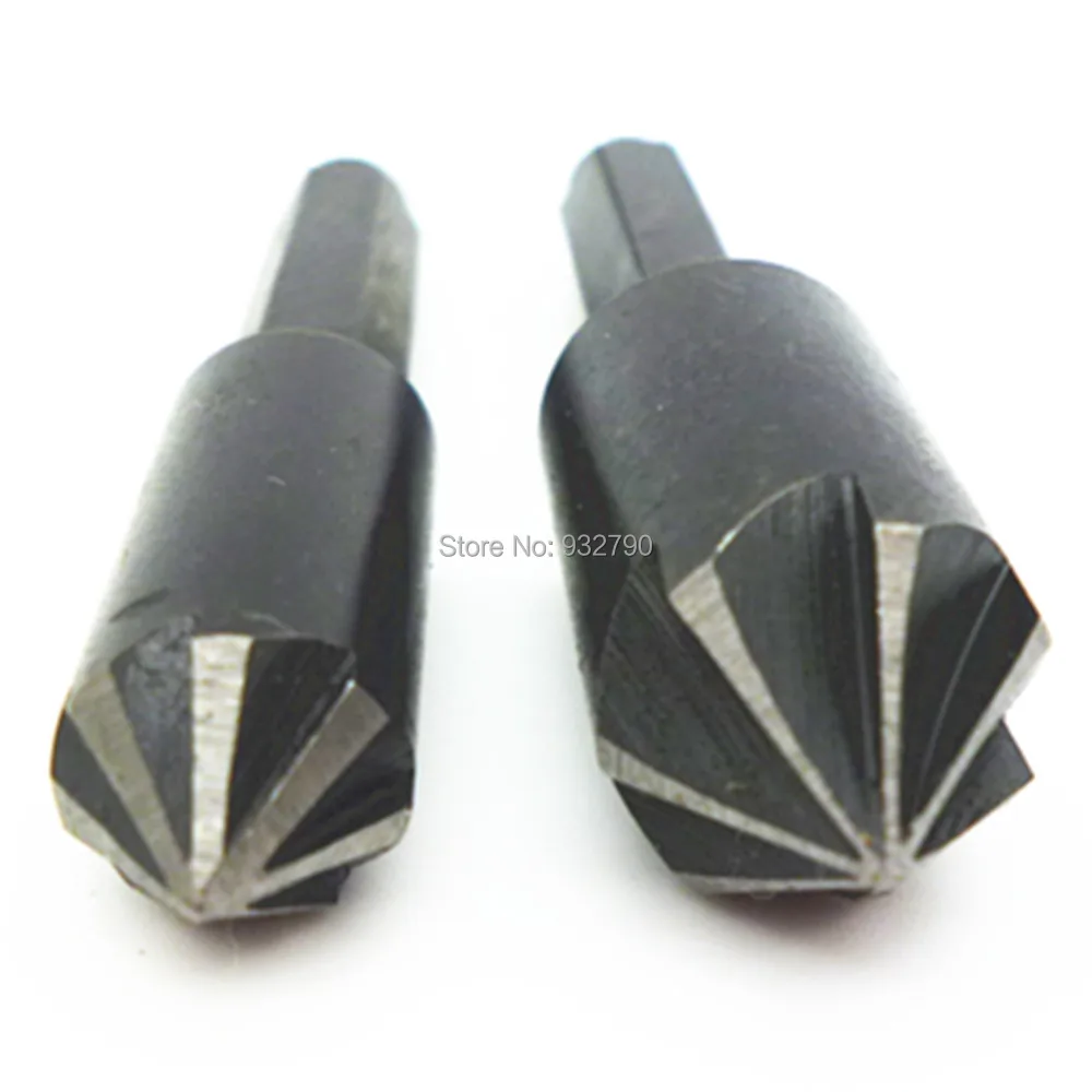 2pc 7 Flutes Countersink Drill Bit 10MM 13MM Counter Sink Chamfer