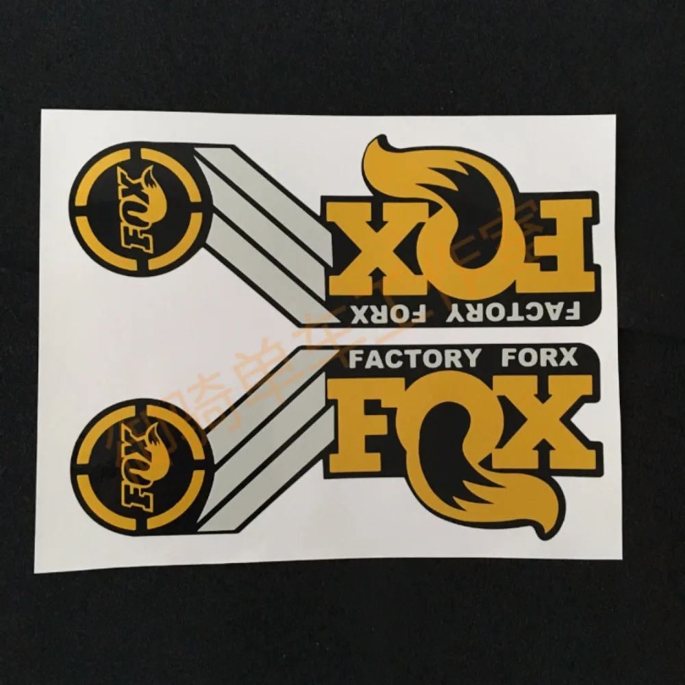 Наклейка на горный велосипед светоотражающая горная Рама s для fox фиксированная