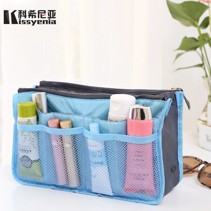 

Kissyenia Waterproof Travel Toiletry Bags Women Flight Portable Make up Box Cosmetic Bags Travel Overnight Washroom Bags KS1156