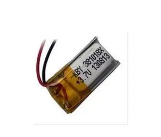 

New 3.7 V 381018 3.7V 50mah with protection board ,used for bluetooth MP3,MP4 lithium battery 2pcs/lot