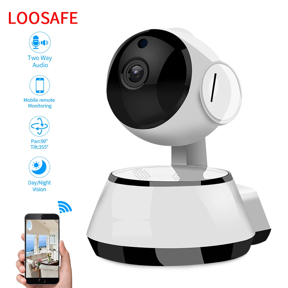 LOOSAFE IP Камара для Домашние wi-если мини Камера Full HD Беспроводной безопасности Камера ip-камеры видеонаблюдения сети P2P IRCut Ночное видение