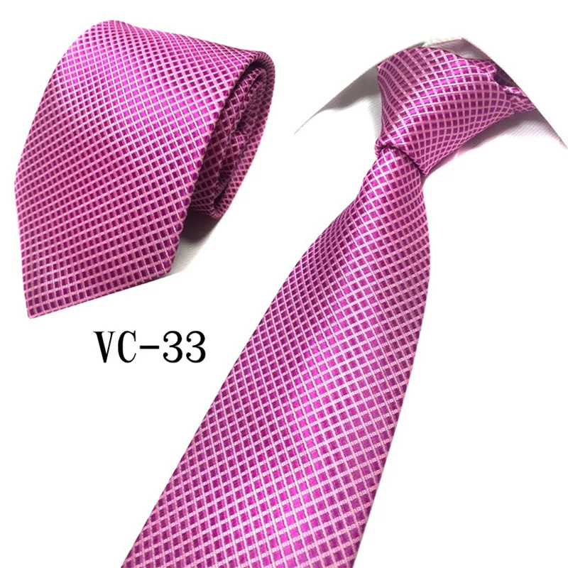Мода 8 см деловой галстук полиэстер шелка в полоску Винтаж Классические мужские галстуки костюм для дружки Свадебные Бизнес