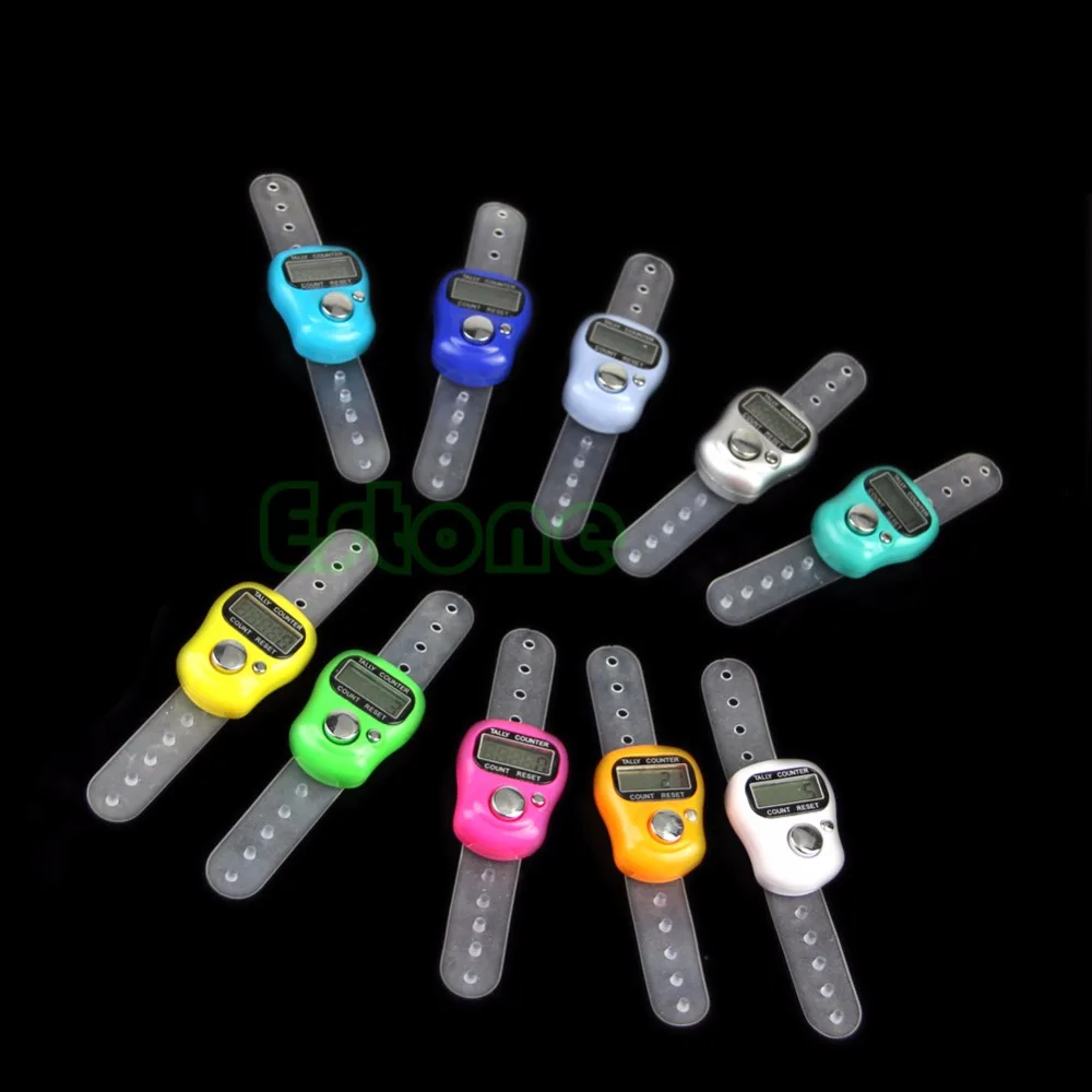 

Stitch Marker and Row Counter LCD Electronic Digit Tally Counter