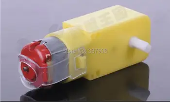 

6PCS 3-6v miniature DC gear motor and dual output shaft for the robot motor and special motor,model-making
