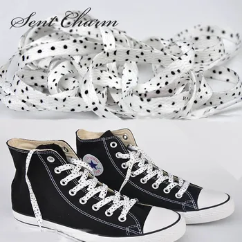 

SENTCHARM 3pairs/Pack Graffiti Novelty Flat Shoelaces For Kids Adult As Gift Fashionable Latchet For Casual Shoes