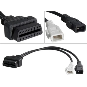 

OBDII 2+2 2x2Pin to 16 Pin Diagnostic Adapter For VW/Audi/Seat/Skoda Car Scanner Tool OBD2 OBD Male to Female Extension Cable