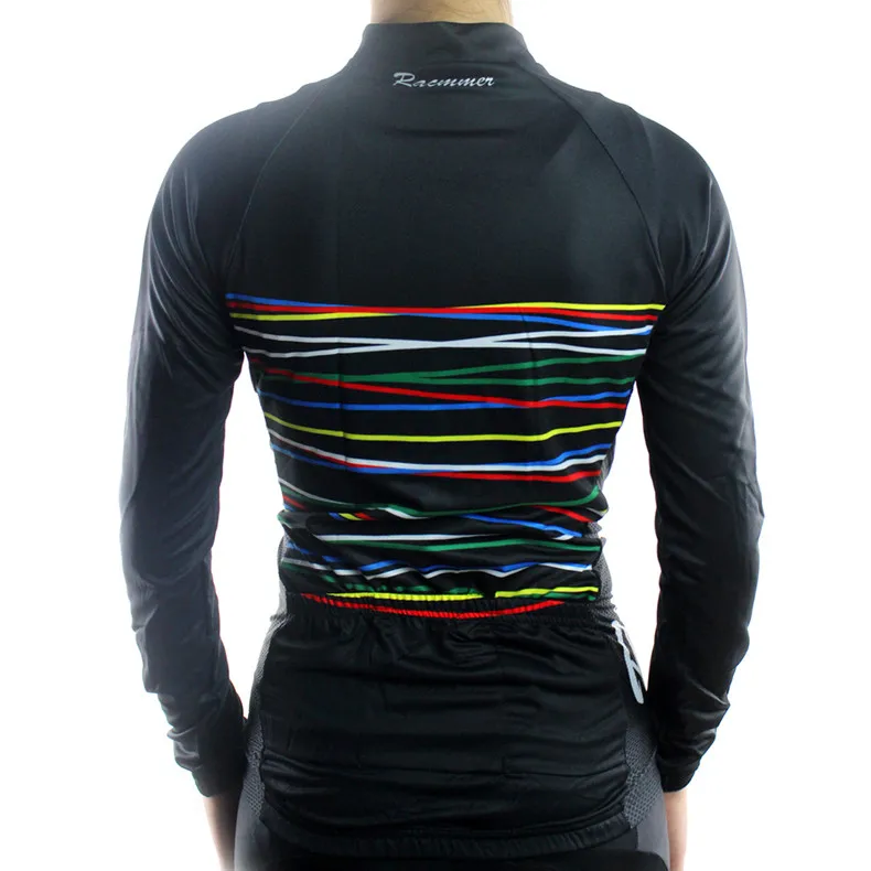 Racmmer женская футболка с длинным рукавом для велоспорта Mtb, одежда для велоспорта, одежда для велоспорта# NL-07