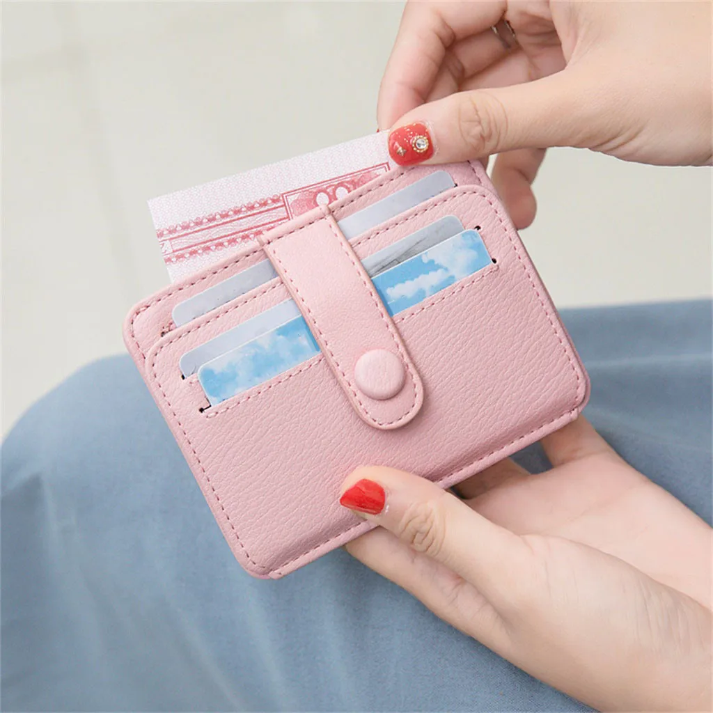 Модный повседневный Европейский Повседневный женский короткий кошелек мини-кошельки для денег маленький складной женский кошелек для монет держатель для карт Модный милый#916