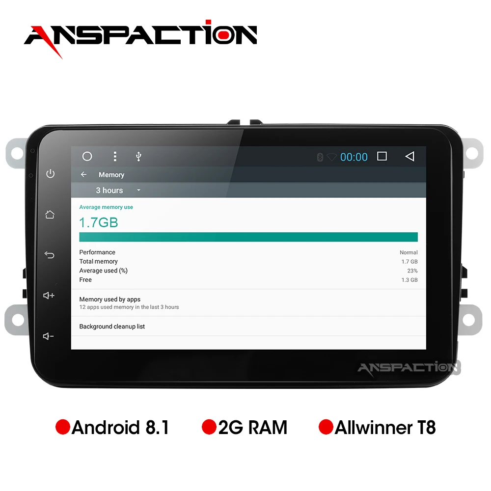 RU/الاتحاد الأوروبي الروبوت 8.1 سيارة تحديد المواقع والملاحة لشركة فولكس فاجن فولكس واجن سكودا جولف 5 جولف 6 بولو باسات B5 B6 جيتا تيغوان مشغل ديفي...