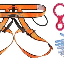 Часть Для 1100 кг воздушная Рабочая страховка открытый ремень безопасности для альпинистов и скалолазов кабельный жгут провода веревка