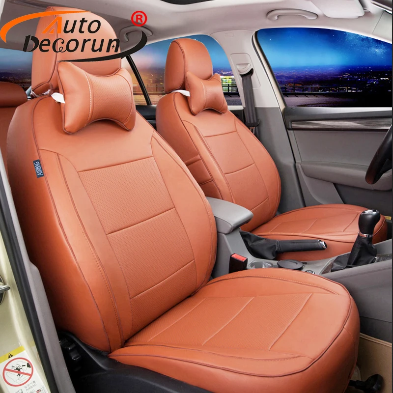 AutoDecorun PU leather covers seats for Porsche Macan seat cover car