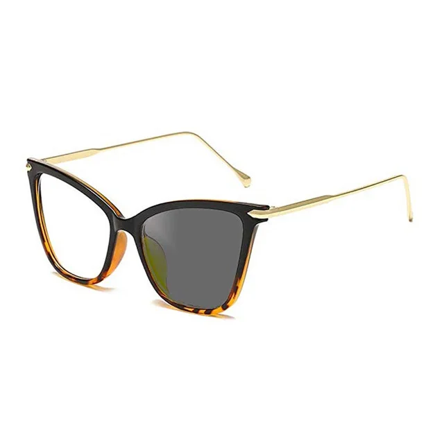 

Student Finished Myopia Glasses Fashion Sunglasses Photochromic Lens Prescription Glasses Transparent Gray Frame 0 -0.5 -1.0 NX