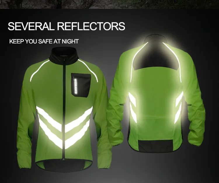 Водонепроницаемая велосипедная ветровка, светоотражающая куртка для мужчин и женщин, велосипедная штормовка MTB, непромокаемая велосипедная куртка для велоспорта