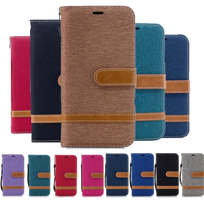 

Denim Jeans Version Coque Etui Cover For Apple iphone XR XS MAX Case For iphone X 10 8 7 6S Plus 5 SE Wallet Leather Case