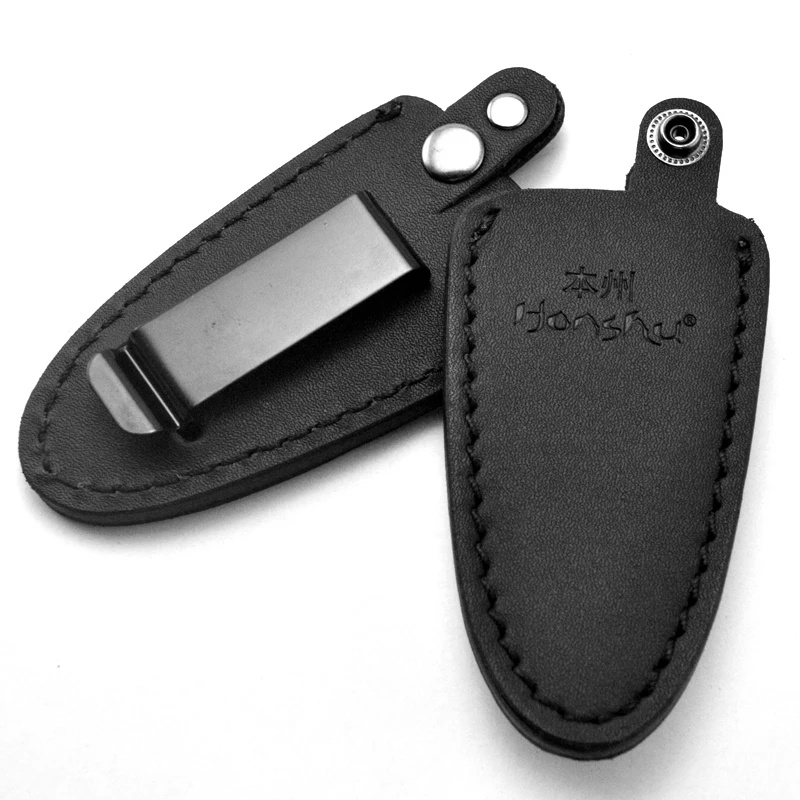 

1piece Cowhide leather knife case scabbard with waist clip