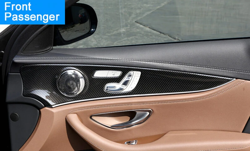 Для Mercedes Benz E Class W213 E200l E300l ABS Хромированная декоративная панель для межкомнатных дверей авто аксессуары 4 шт