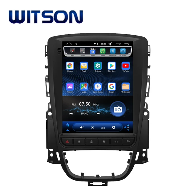 

WITSON Android 8.1.0 vertical Car Multimedia tesla GPS NAVIGATION Radio player for Opel Astra J CD300 CD400 Vauxhall Holden