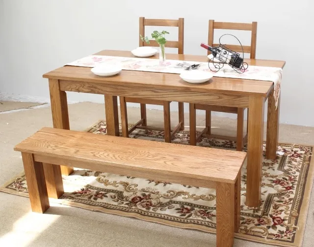 Pure Solid Wood Bench Stool Benches Long Chairs Pure Solid Wood Bench Stool Benches Long Chairs Restaurant Ikea Furniture American Countryside