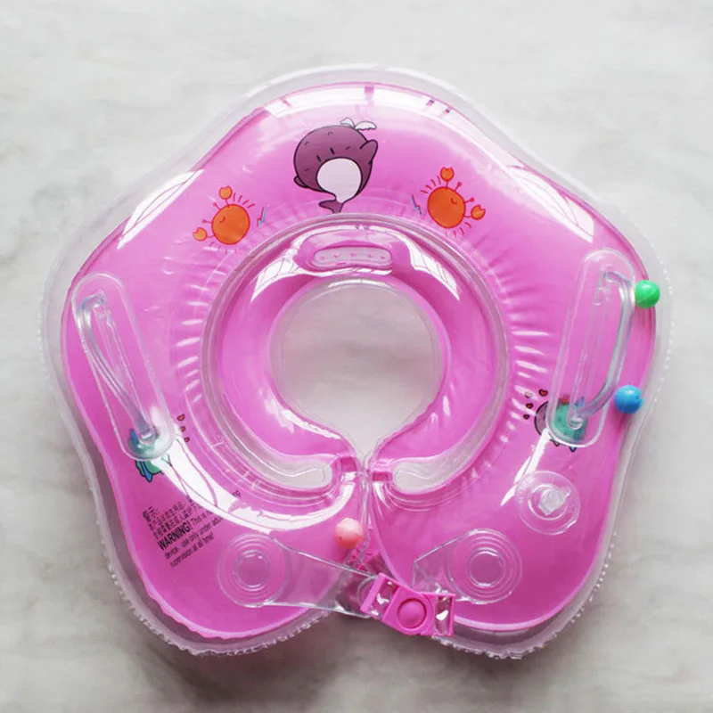 Для детской ванны, плавание на шею, надувной круг для шеи ребенка, кольца на шею для новорожденного, безопасные приспособления для детской ванны, плавание, игрушки для бассейна