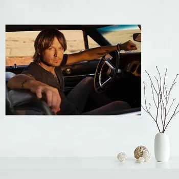 

Fashion Classic Custom Keith Urban Canvas Painting Poster Home Decor Cloth Silk Fabric Wall Art Poster for Living Room