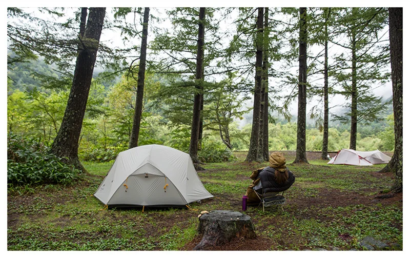 Naturehike Mongar 2 человек Открытый Кемпинг путешествия пляж палатка двухслойный Водонепроницаемый 3 сезон палатка