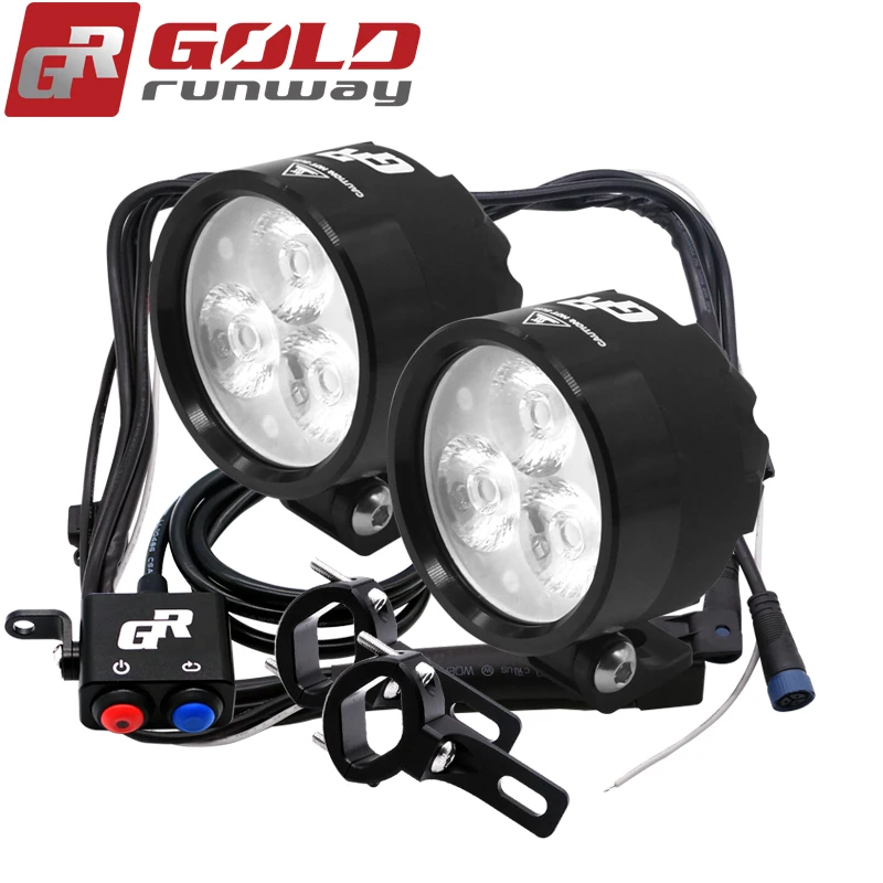

GOLDRUNWAY EXP3 w/ 2" Roll Bar Military Spec PRO LIGHT KIT w/Mounts & Harness NEW