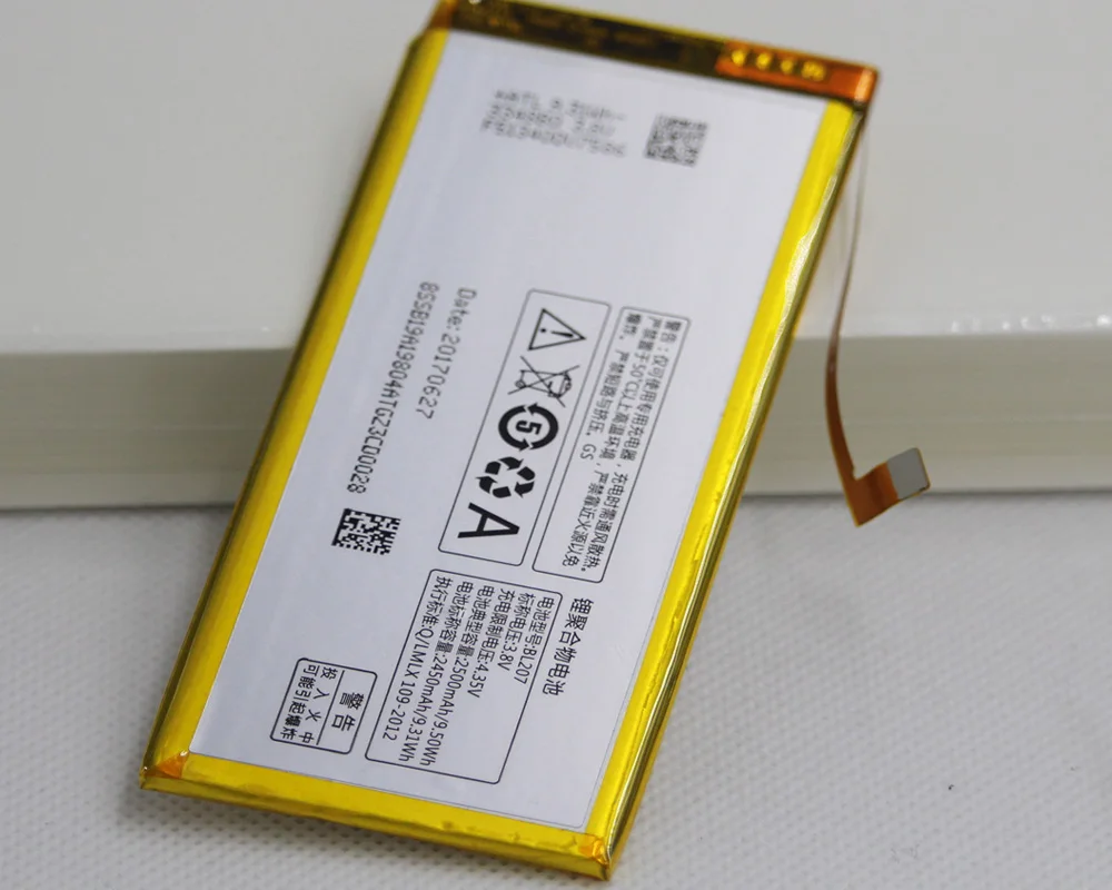 2 шт./лот Мобильный телефон батарея BL207 для LENOVO K900 внутренняя Замена 3 8 v 2500mah
